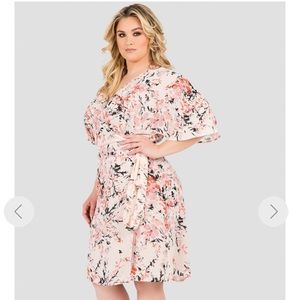 *NWT* Standards and Practices Floral Wrap Dress